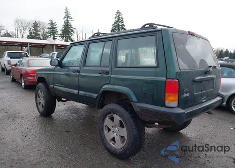 1999 Jeep Cherokee Classic/Sport из США, поврежденный, VIN 1J4FT68S9XL504317